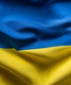 Ukrainsk flag. Credit Marian Vejcik.